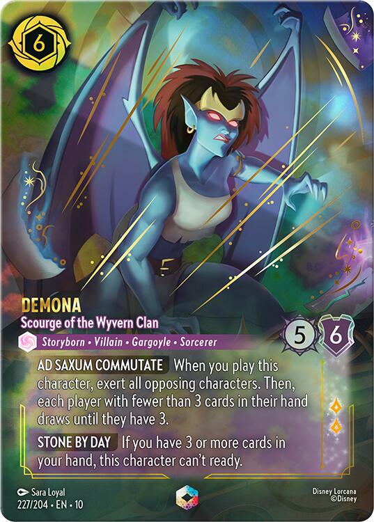Demona - Scourge of the Wyvern Clan [Enchanted Holo] #227