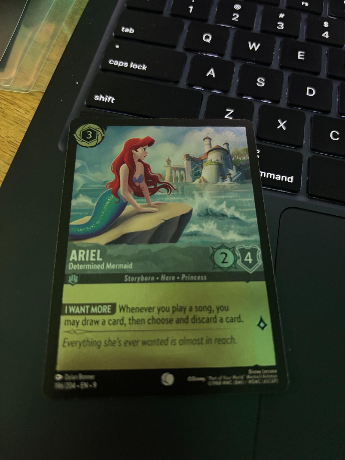 Ariel - Determined Mermaid [Foil] #196