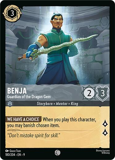 Benja - Guardian of the Dragon Gem #180