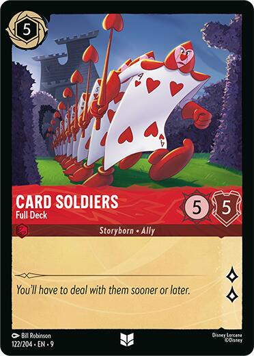 Card Soldiers - Full Deck #122