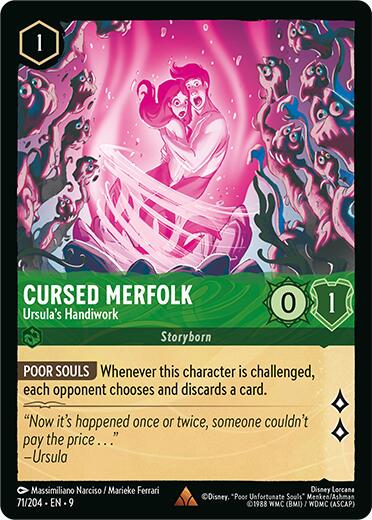 Cursed Merfolk - Ursula's Handiwork #71