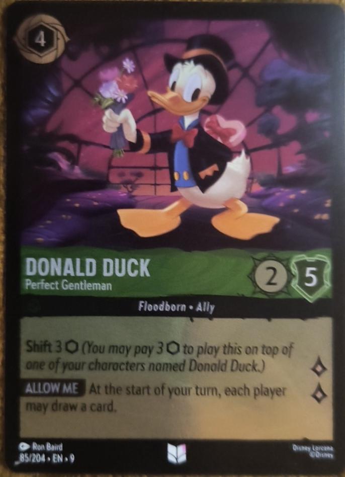 Donald Duck - Perfect Gentleman [Foil] #85