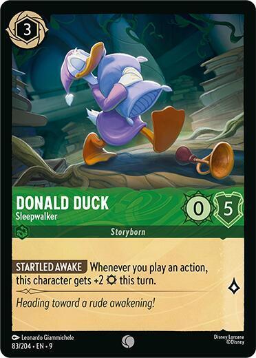 Donald Duck - Sleepwalker [Foil] #83