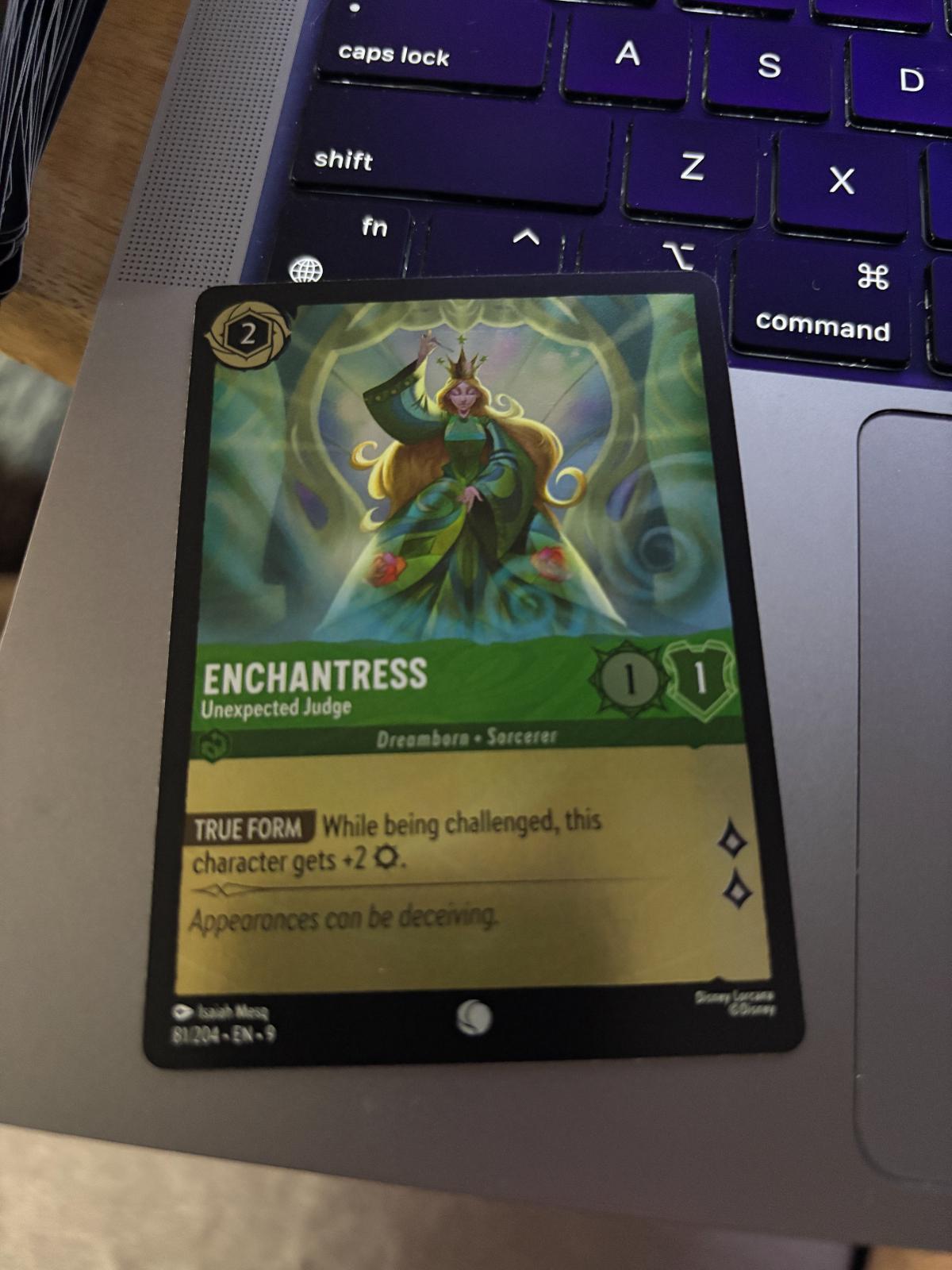 Enchantress - Unexpected Judge [Foil] #81