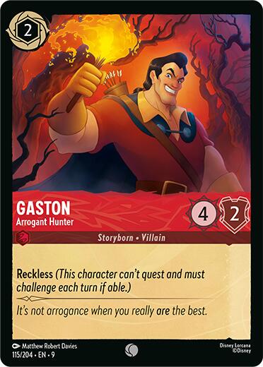 Gaston - Arrogant Hunter #115