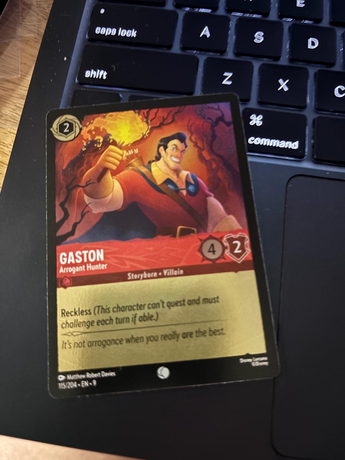 Gaston - Arrogant Hunter [Foil] #115