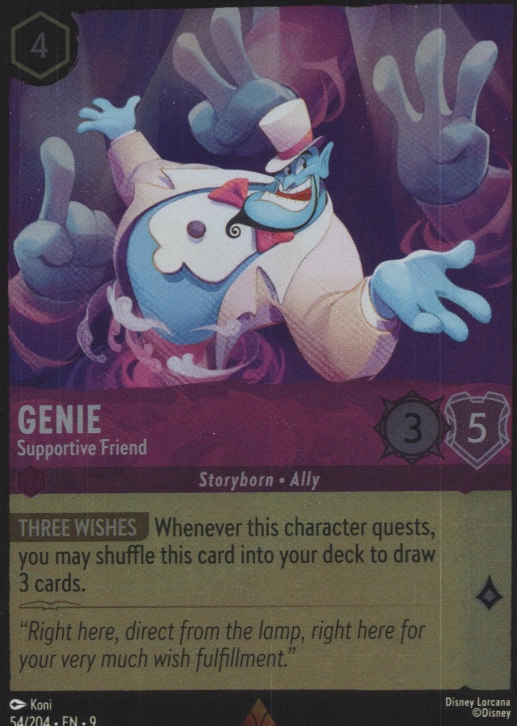 Genie - Supportive Friend [Foil] #54