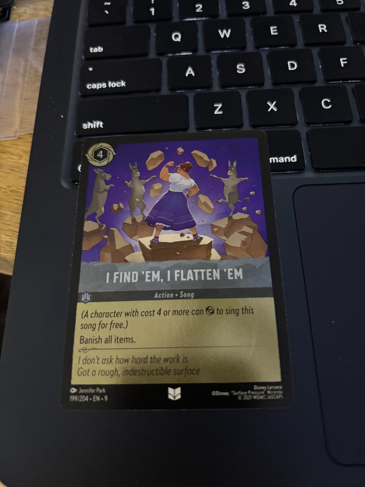 I Find 'Em, I Flatten 'Em [Foil] #199