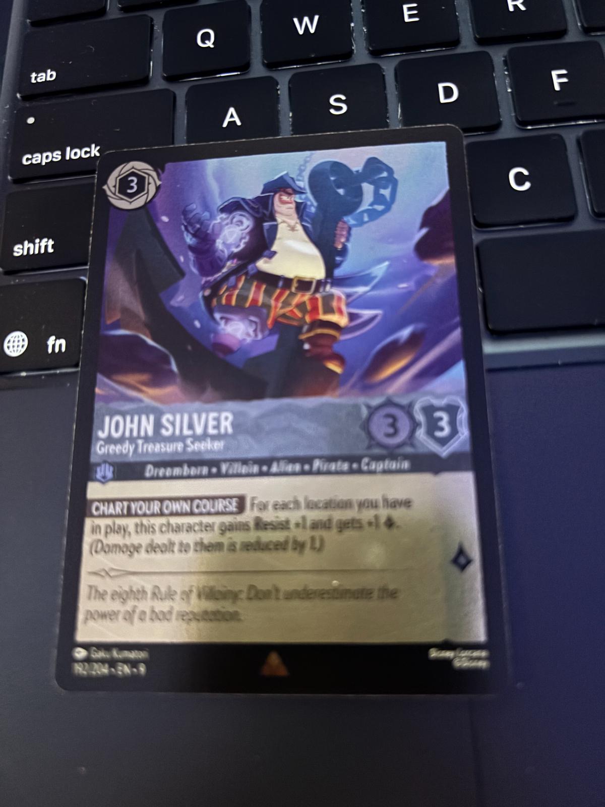 John Silver - Greedy Treasure Seeker [Foil] #192