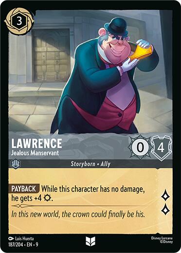 Lawrence - Jealous Manservant #187