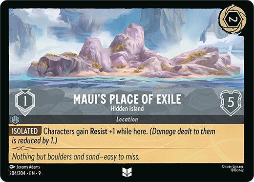 Maui's Place of Exile - Hidden Island #204