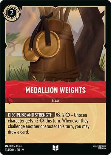Medallion Weights #134
