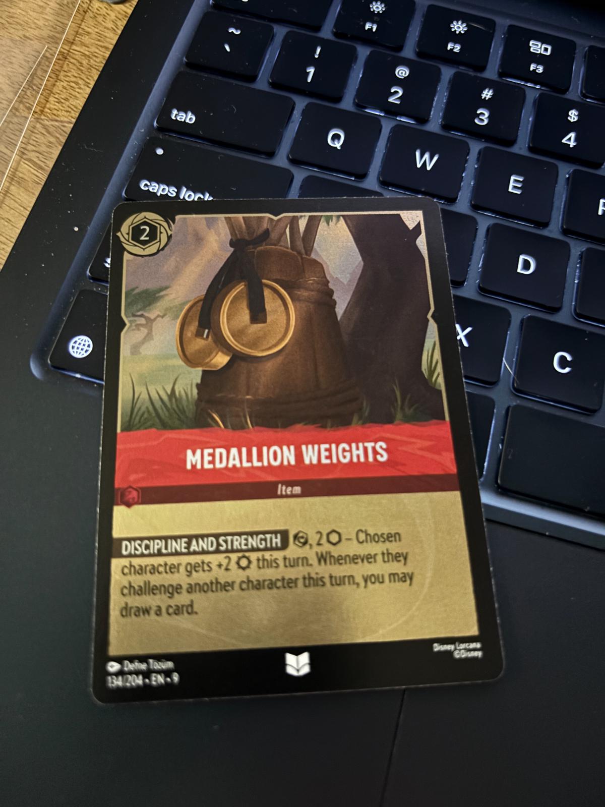 Medallion Weights [Foil] #134