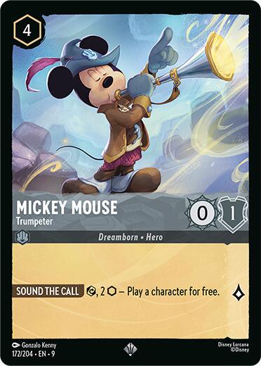 Mickey Mouse - Trumpeter #172