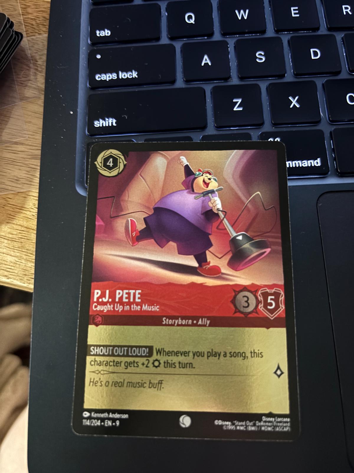 P.J. Pete - Caught Up in the Music [Foil] #114