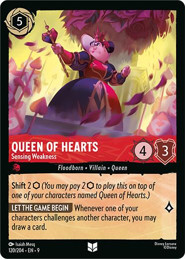 Queen of Hearts - Sensing Weakness #120