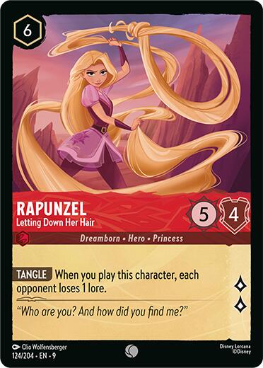 Rapunzel - Letting Down Her Hair #124