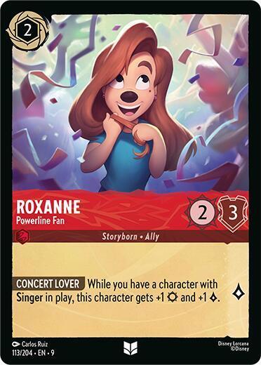 Roxanne - Powerline Fan [Foil] #113