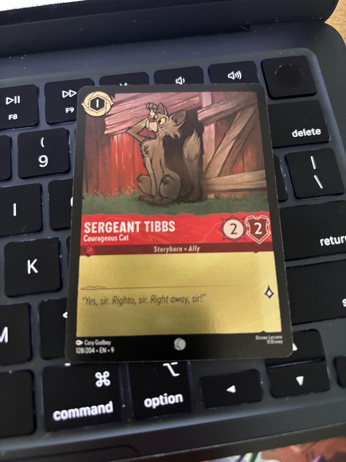 Sergeant Tibbs - Courageous Cat [Foil] #128