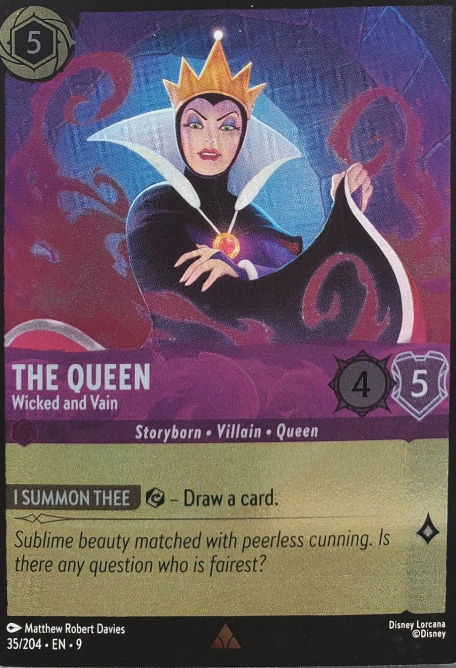 The Queen - Wicked and Vain [Foil] #35
