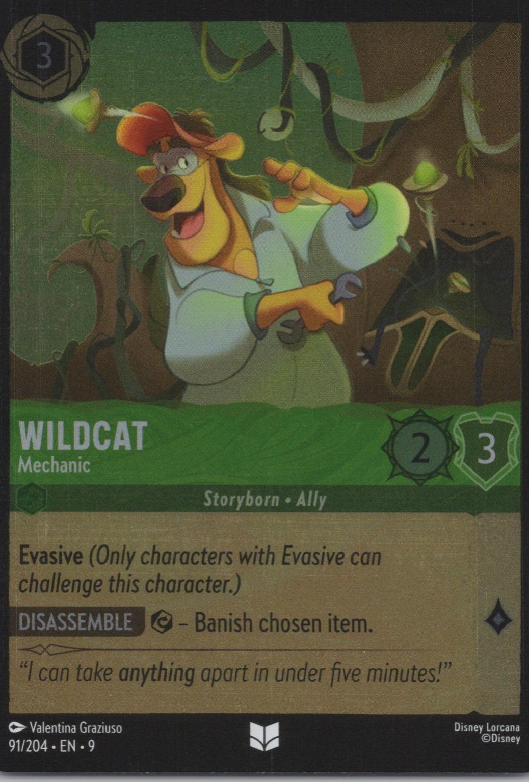 Wildcat - Mechanic [Foil] #91