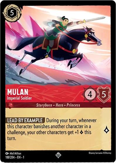 Mulan - Imperial Soldier [Foil] #118