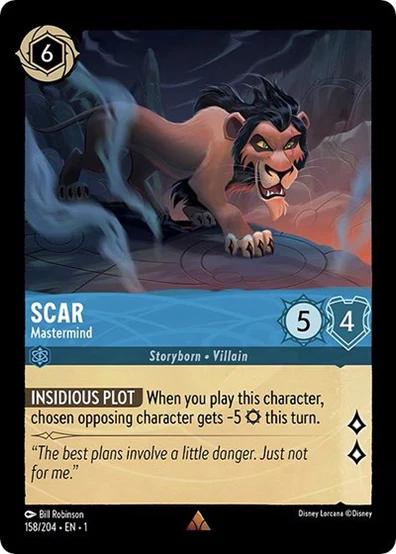 Scar - Mastermind [Foil] #158
