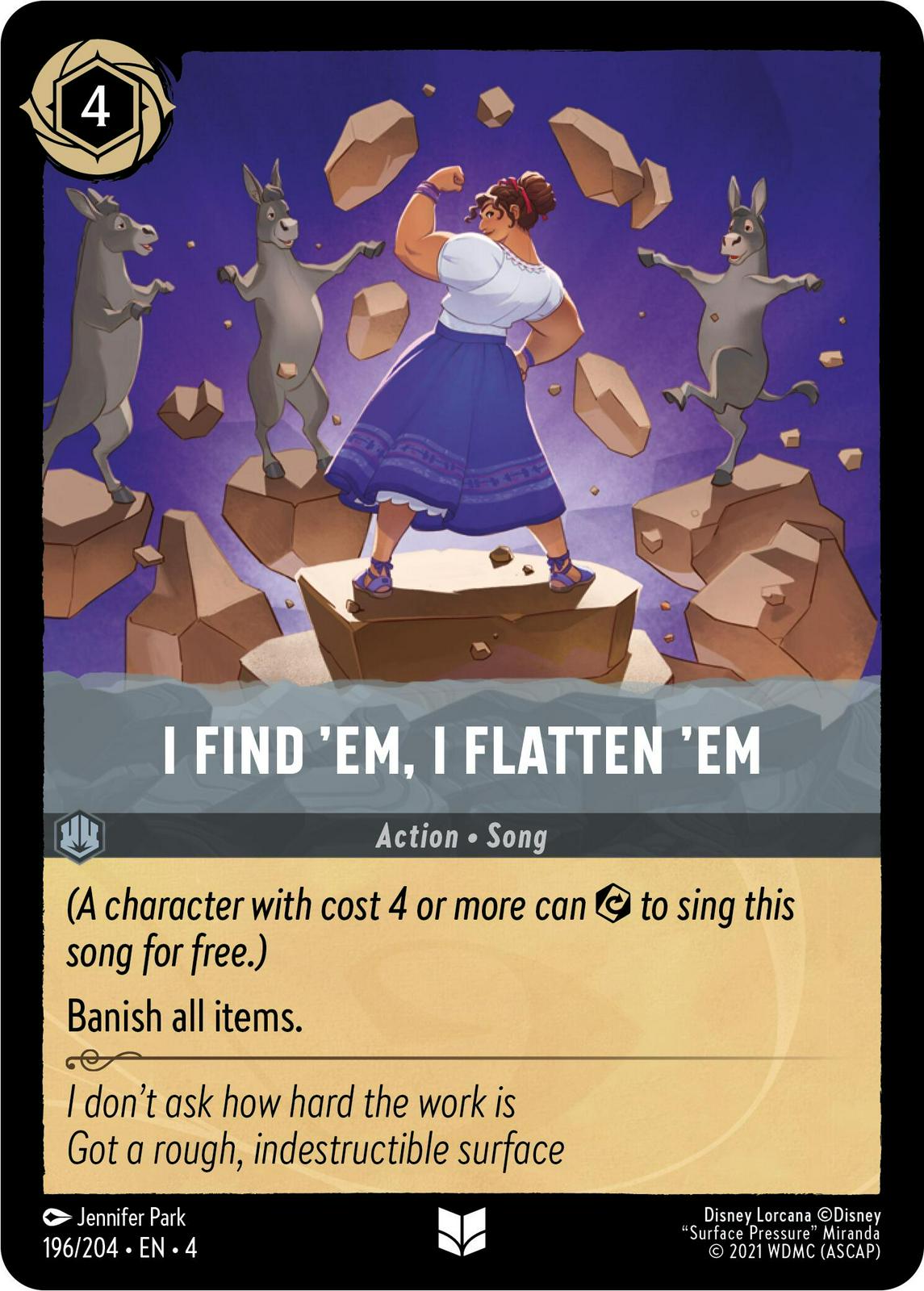 I Find 'Em, I Flatten 'Em [Foil] #196