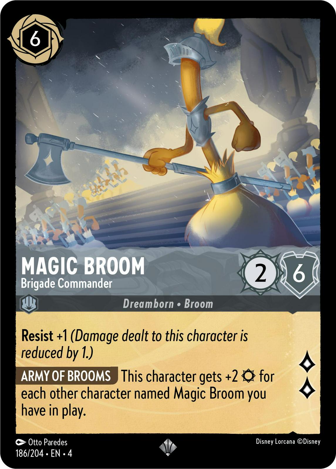 Magic Broom - Brigade Commander [Foil] #186