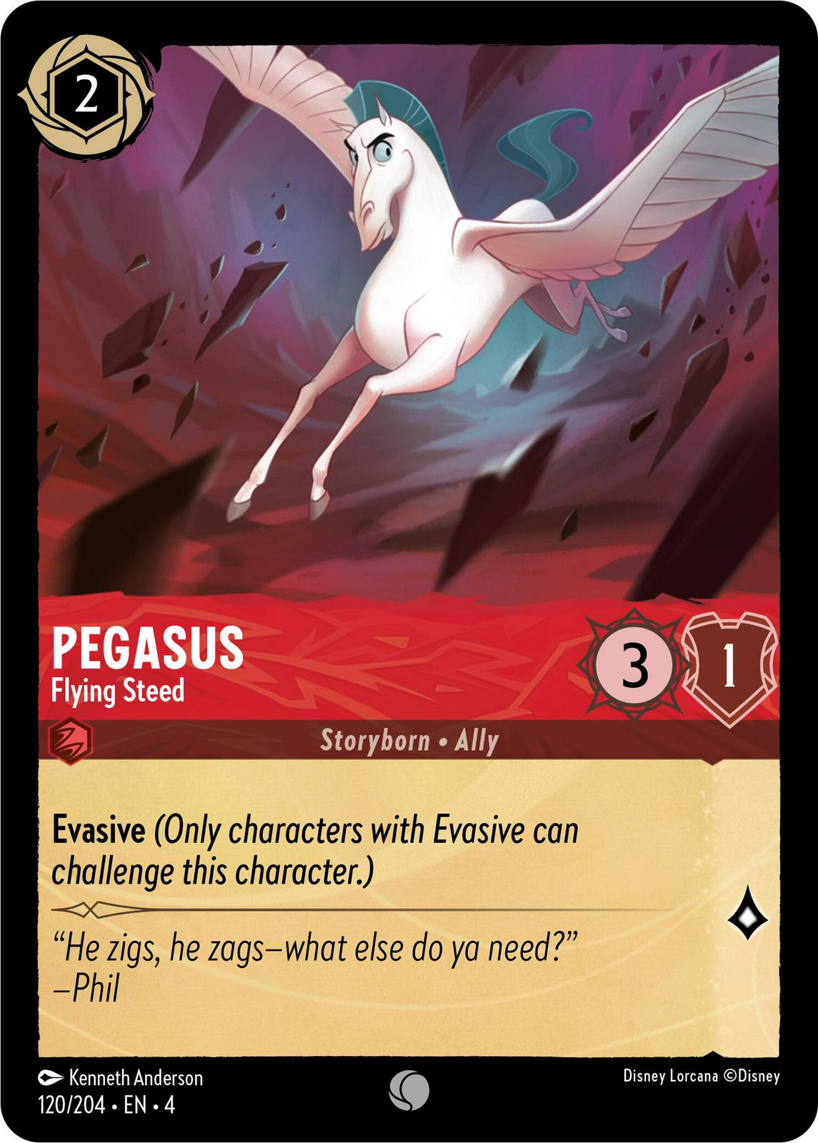 Pegasus - Flying Steed [Foil] #120