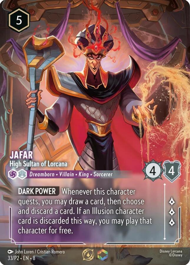 Jafar - High Sultan Of Lorcana #33