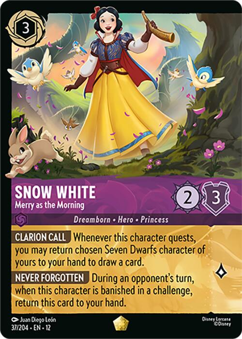 Snow White - Merry as the Morning [Foil] #37