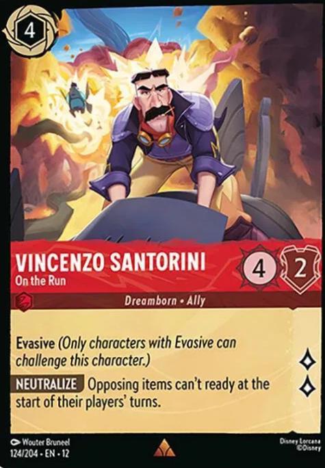 Vincenzo Santorini - On the Run [Foil] #124