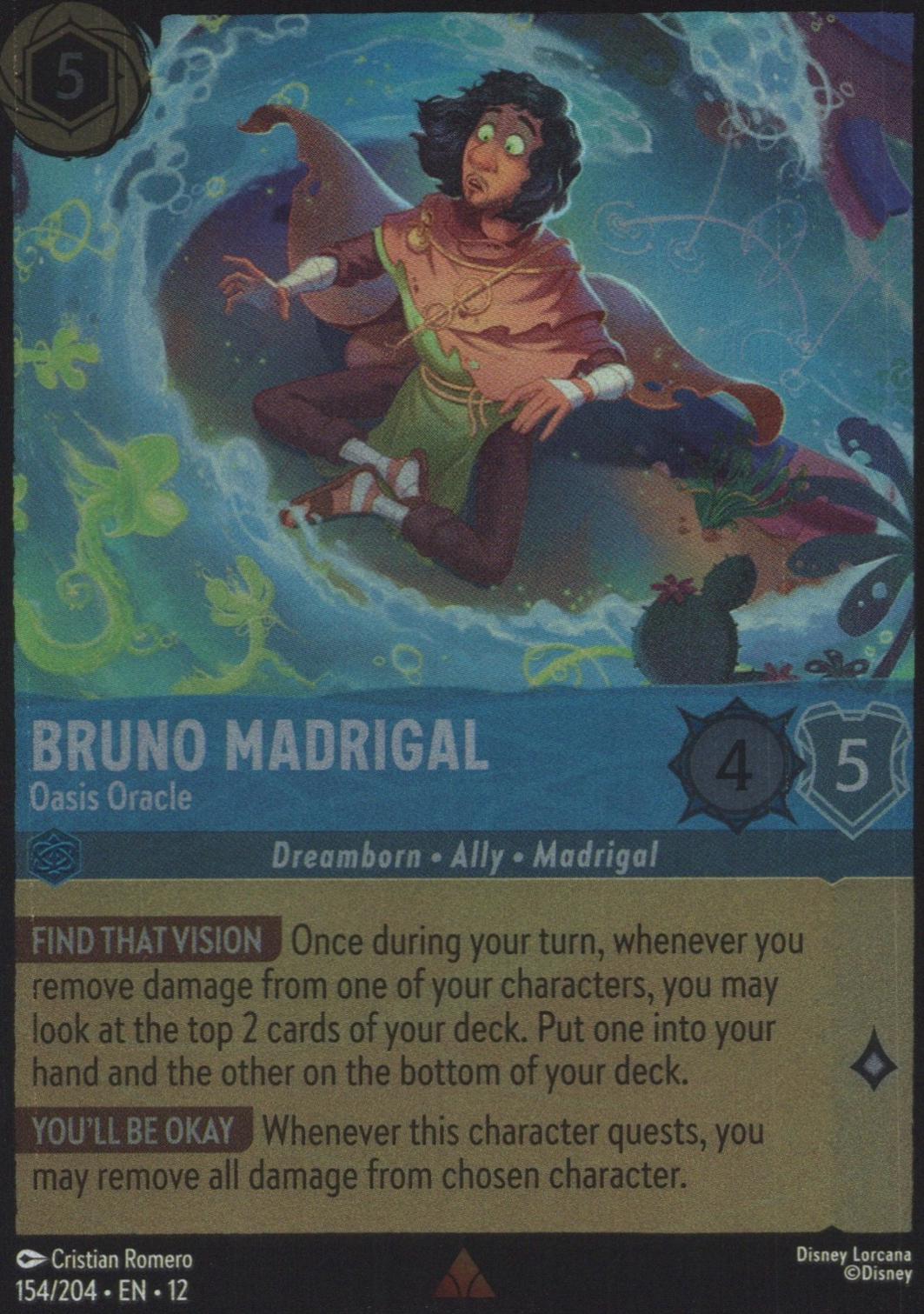 Bruno Madrigal - Oasis Oracle [Foil] #154