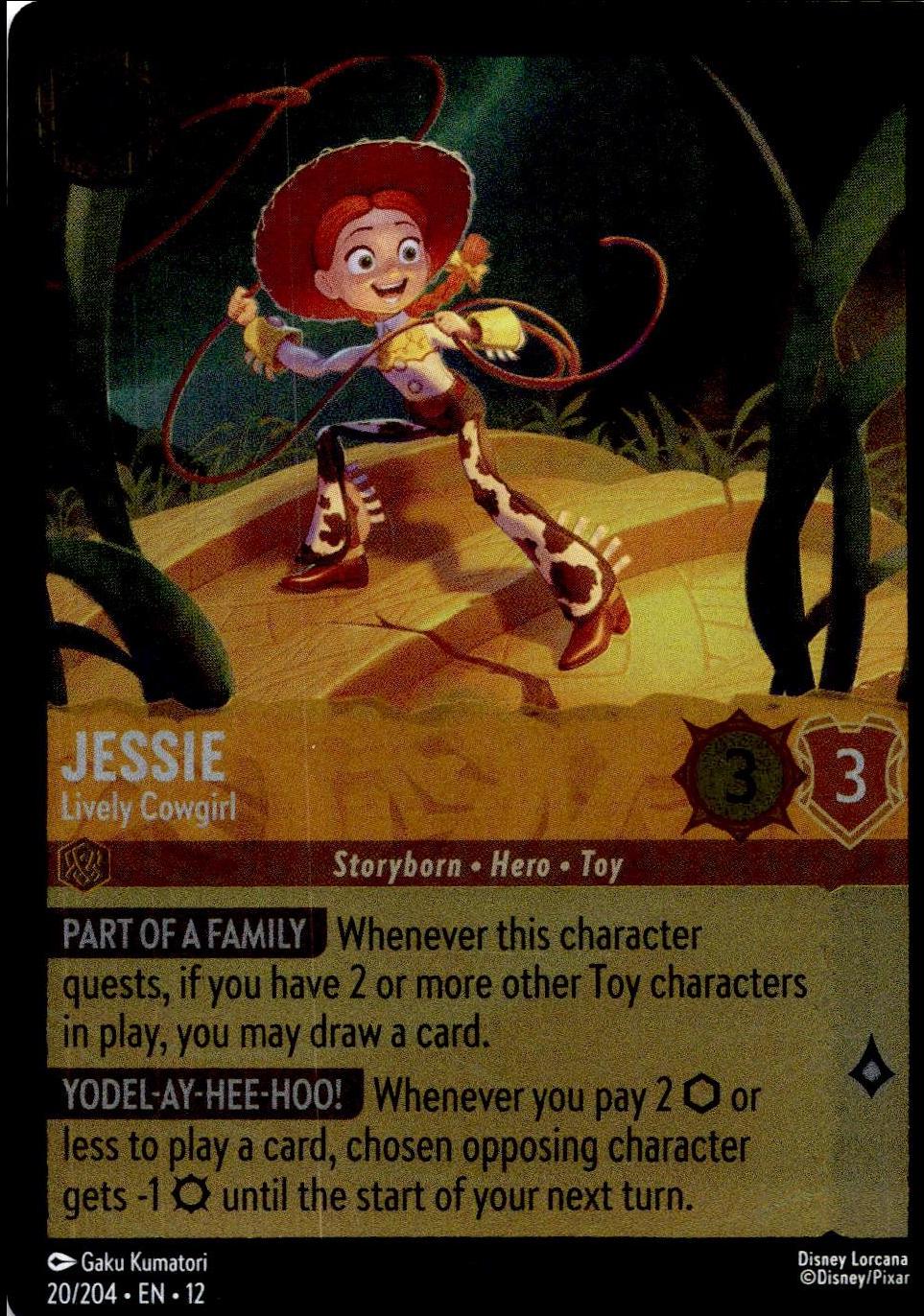 Jessie - Lively Cowgirl [Foil] #20