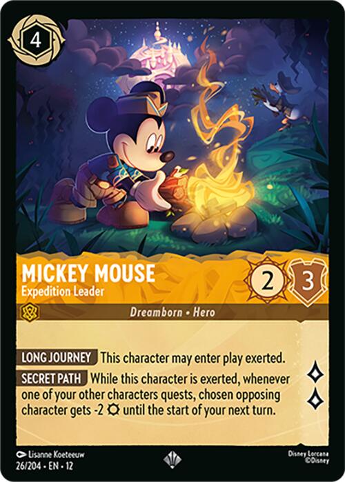 Mickey Mouse - Expedition Leader [Foil] #26