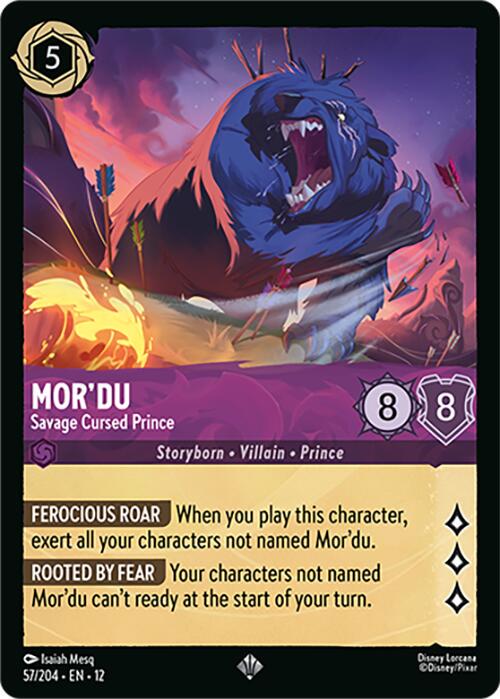 Mor'du - Savage Cursed Prince [Foil] #57