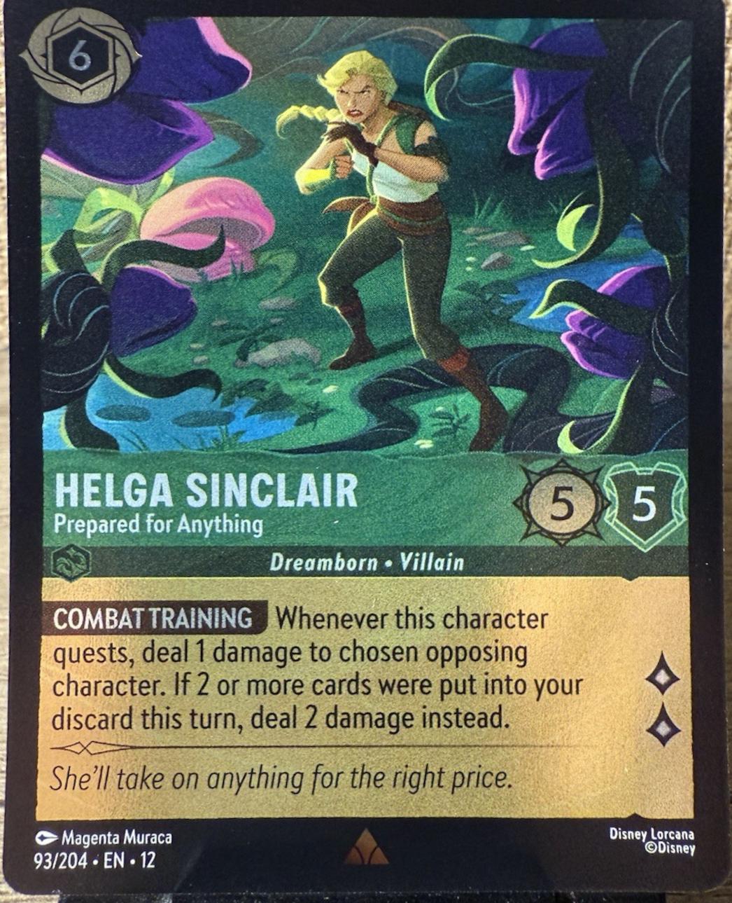 Helga Sinclair - Prepared for Anything [Foil] #93