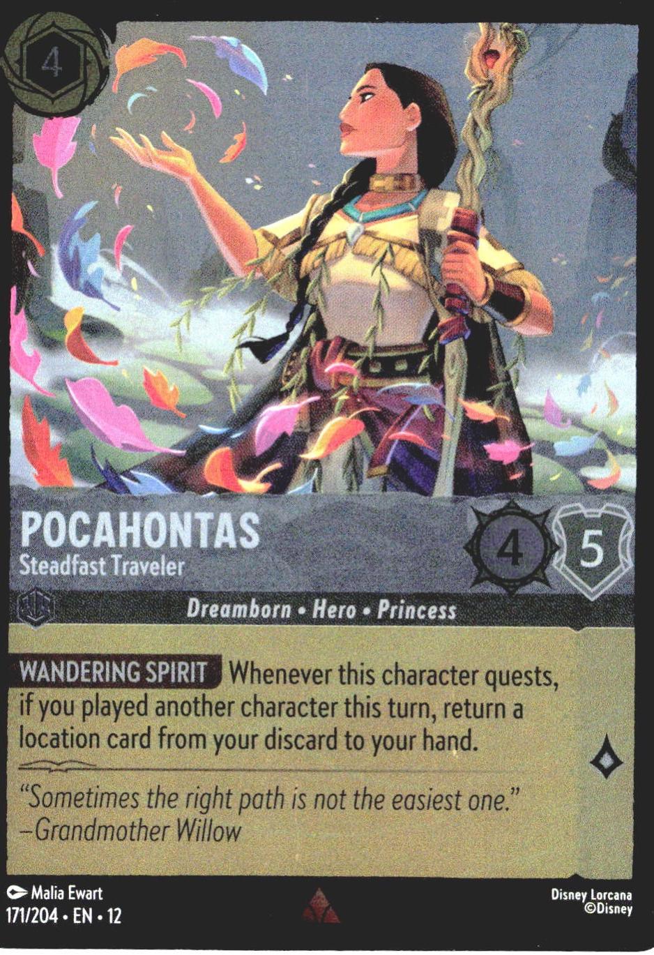 Pocahontas - Steadfast Traveler [Foil] #171