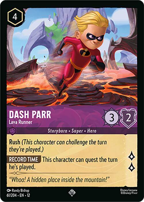 Dash Parr - Lava Runner [Foil] #61
