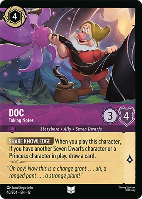 Doc - Taking Notes [Foil] #40