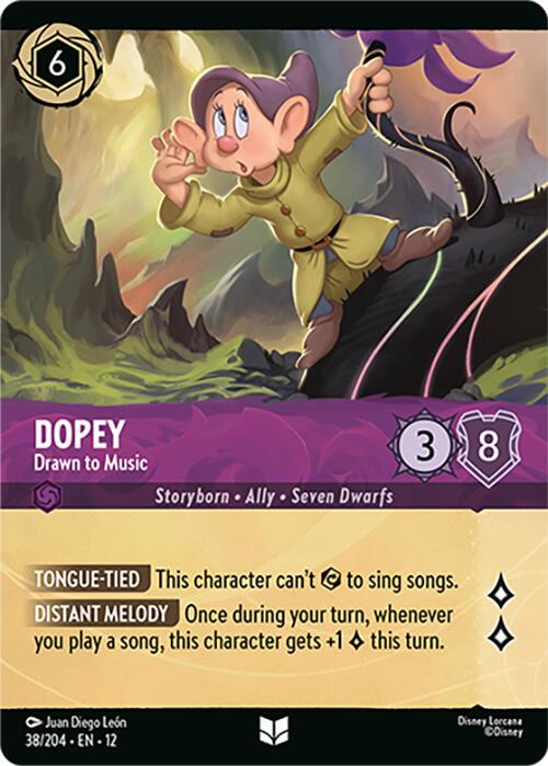 Dopey - Drawn to Music [Foil] #38