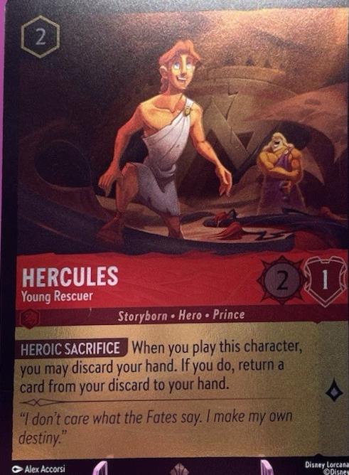 Hercules - Young Rescuer [Foil] #123