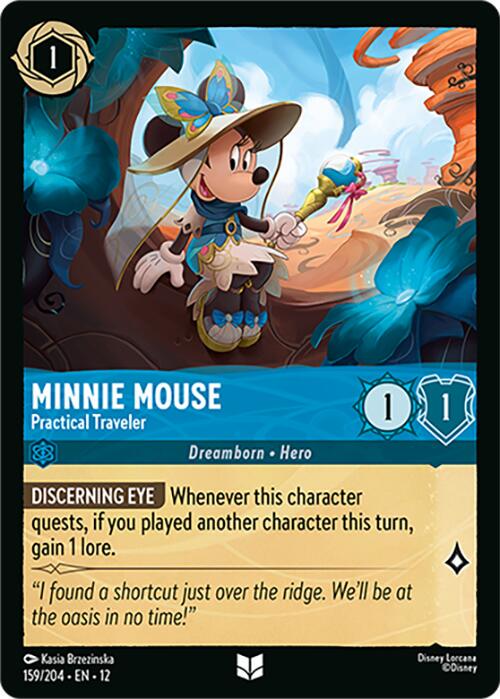 Minnie Mouse - Practical Traveler [Foil] #159