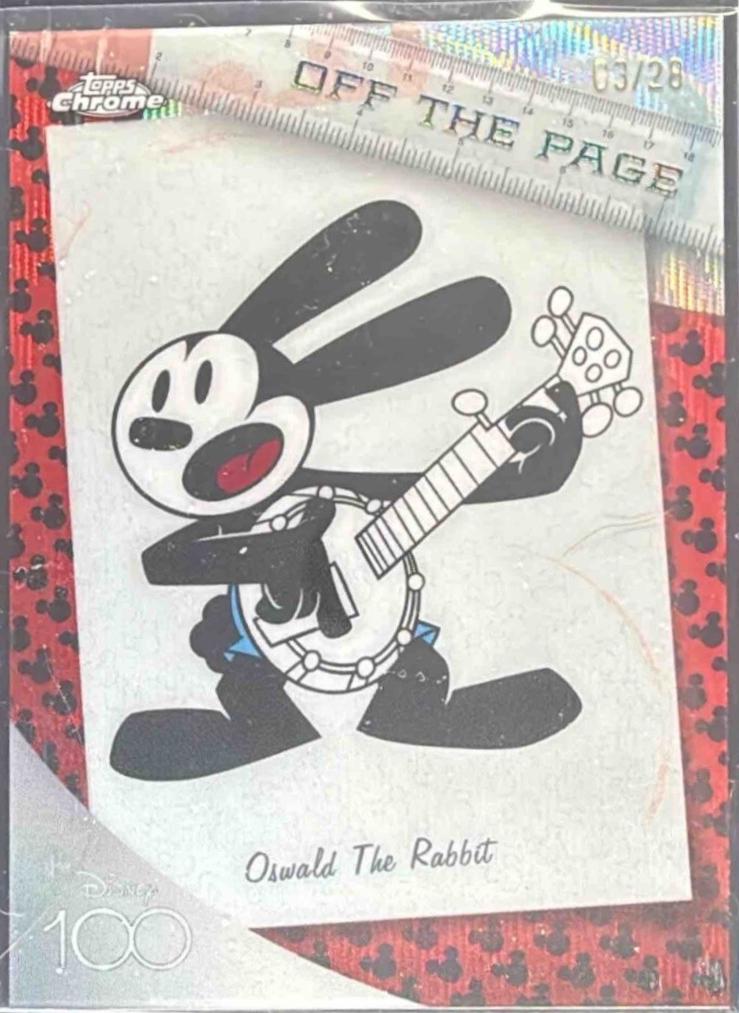 Oswald The Rabbit [Red Black Wave] #OTP-3