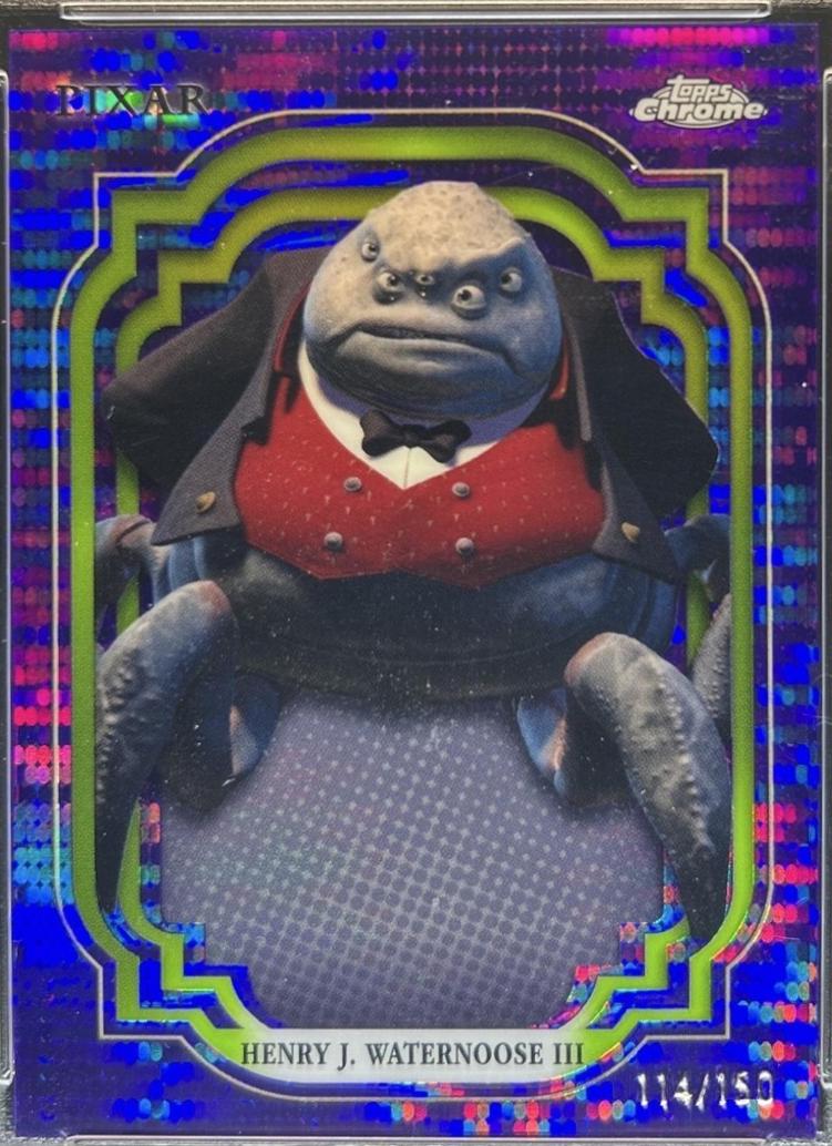 Henry J. Waternoose III [Purple Green Pulsar Refractor] #91