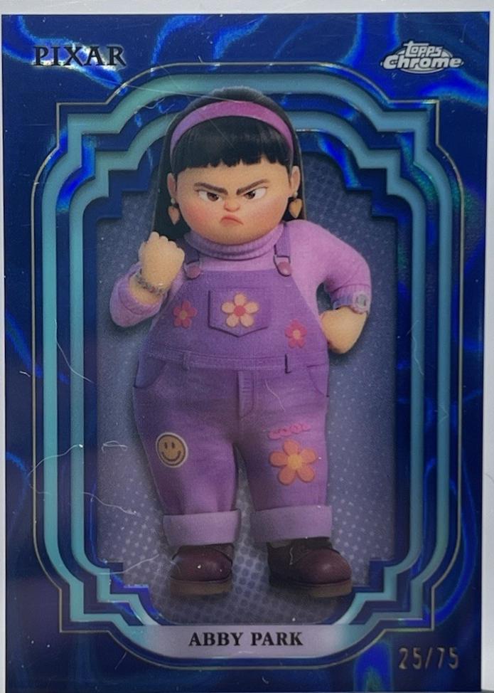 Abby Park [Dark Blue Light Blue Lava Refractor] #193