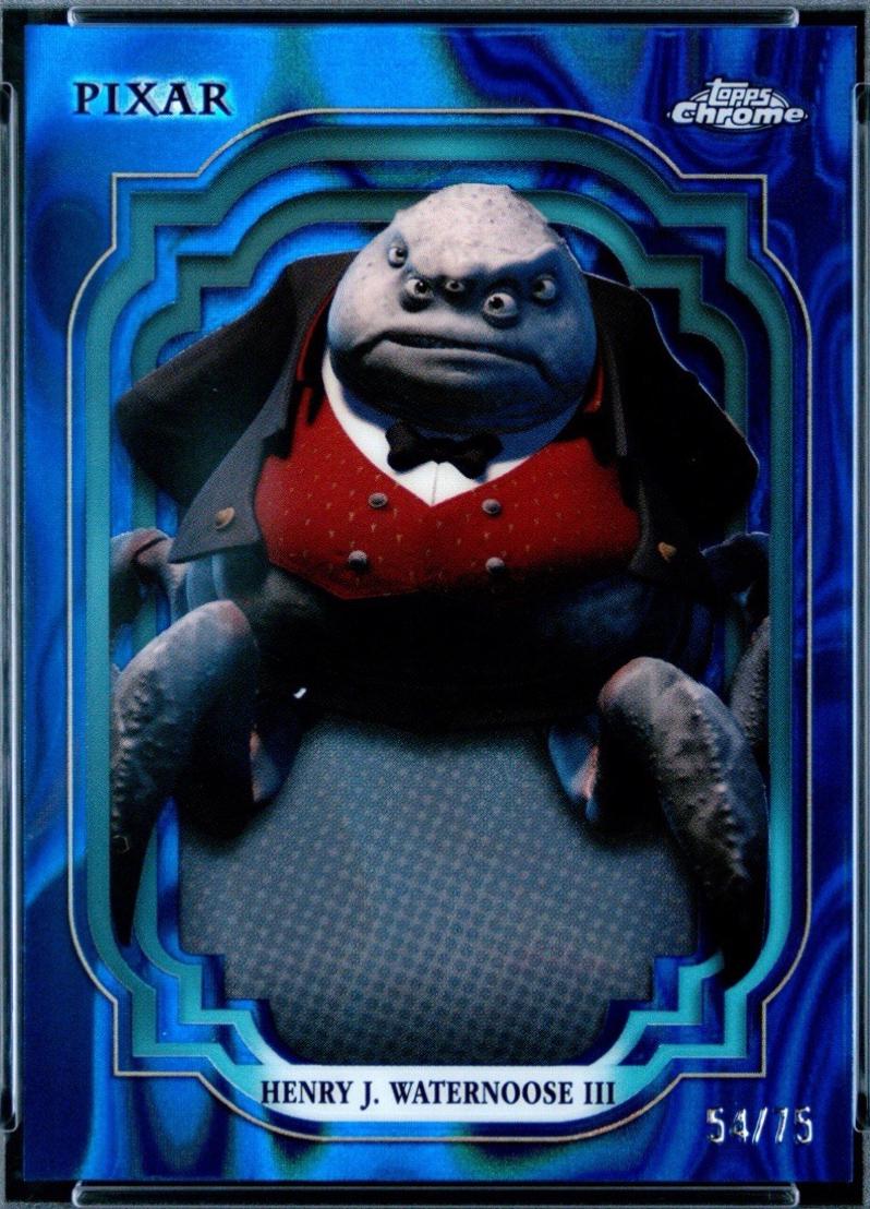 Henry J. Waternoose III [Dark Blue Light Blue Lava Refractor] #91