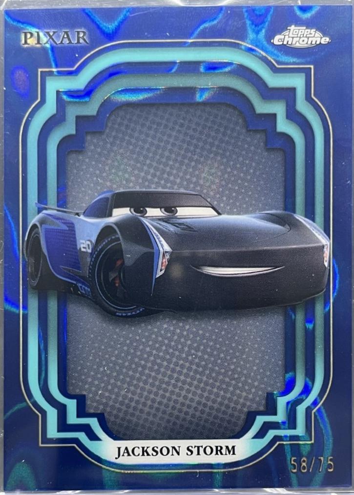 Jackson Storm [Dark Blue Light Blue Lava Refractor] #118