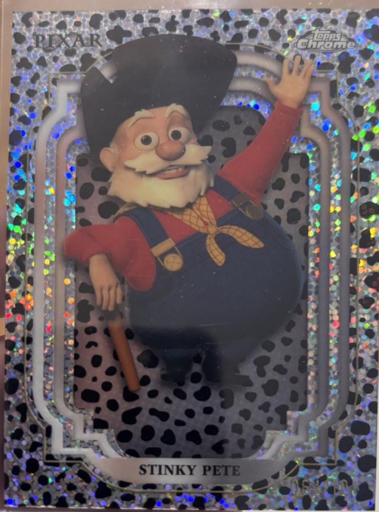 Stinky Pete [Black White Speckle Refractor] #71